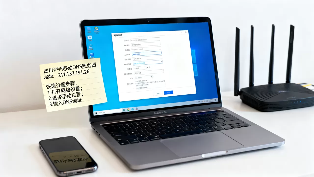 四川泸州移动DNS服务器地址是多少,怎么快速设置? 四川泸州移动DNS服务器地址是多少,怎么快速设置?
