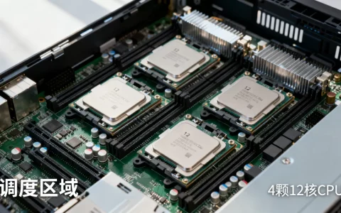 服务器CPU 4颗12c怎么调度，CPU调度疑问