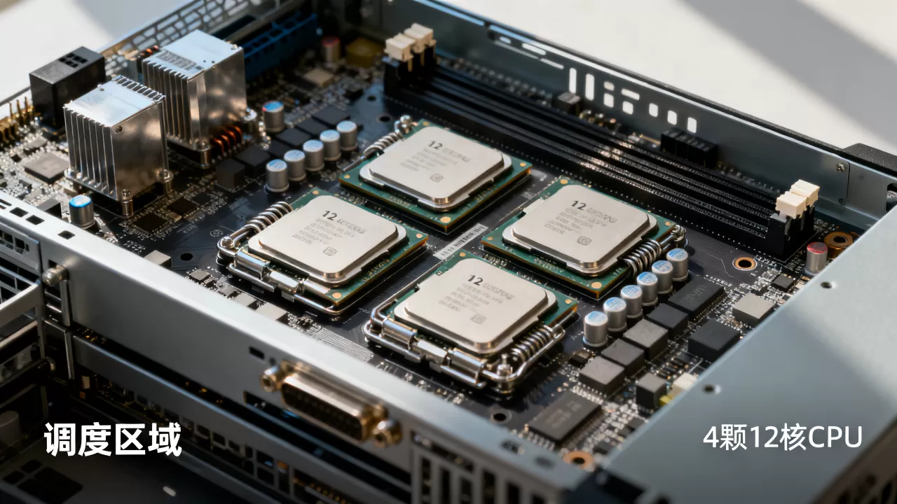 服务器CPU 4颗12c怎么调度,CPU调度疑问 服务器CPU 4颗12c怎么调度,CPU调度疑问