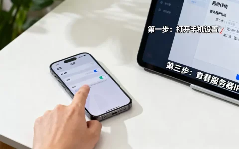 手机应用服务器IP地址怎么查，查询方法是什么？