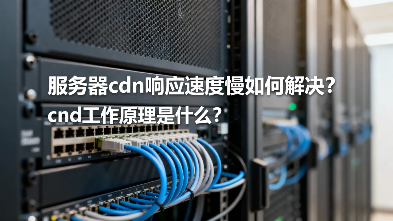 服务器cdn响应速度慢如何解决?,cdn工作原理是什么? 服务器cdn响应速度慢如何解决?,cdn工作原理是什么?