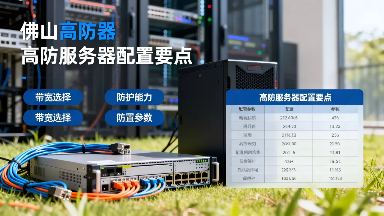 佛山高防服务器配置究竟怎么挑,有哪些注意事项? 佛山高防服务器配置究竟怎么挑,有哪些注意事项?