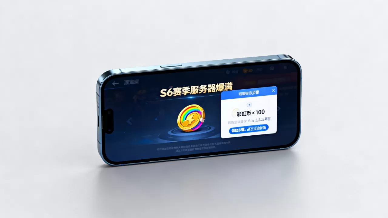 s6赛季服务器爆满官方究竟送了多少彩虹币,怎么领取? s6赛季服务器爆满官方究竟送了多少彩虹币,怎么领取?