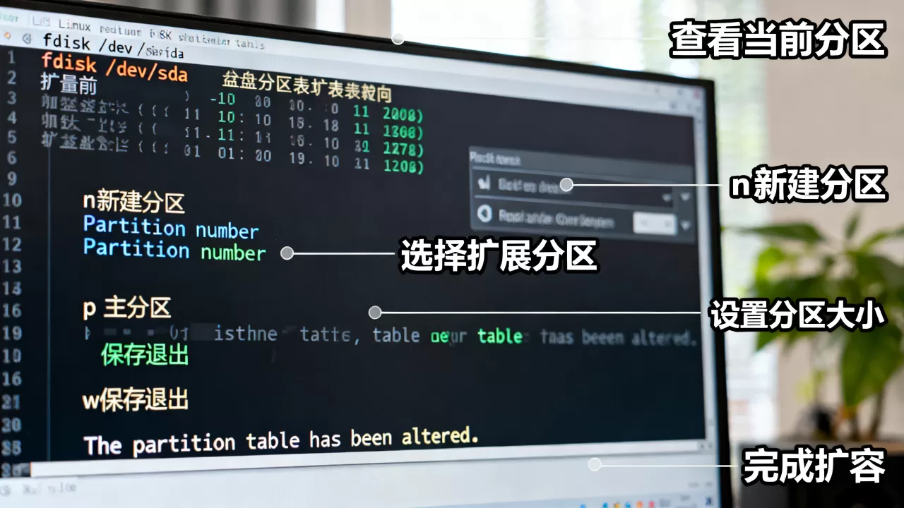 华为Linux磁盘扩容后fdisk怎么处理,具体步骤是什么? 华为Linux磁盘扩容后fdisk怎么处理,具体步骤是什么?