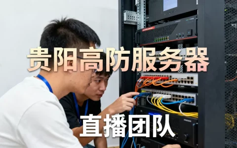 直播团队用贵阳高防服务器租用看什么，怎么选？