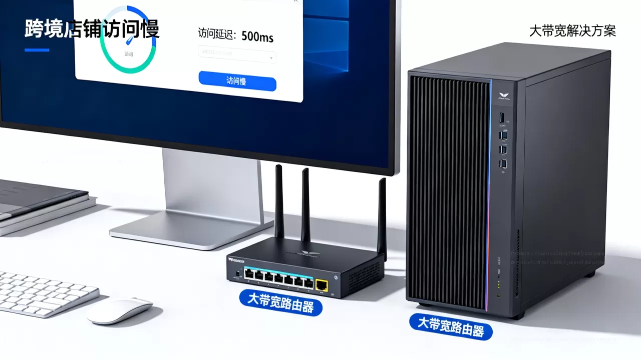 东莞跨境店铺访问慢要不要租大带宽?,怎么解决 东莞跨境店铺访问慢要不要租大带宽?,怎么解决