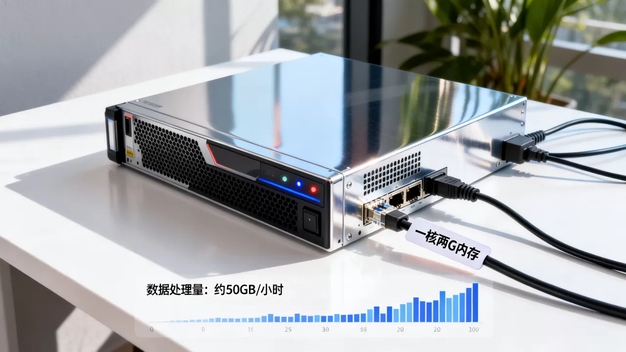 一核两G内存服务器能处理多少数据量,够用吗? 一核两G内存服务器能处理多少数据量,够用吗?