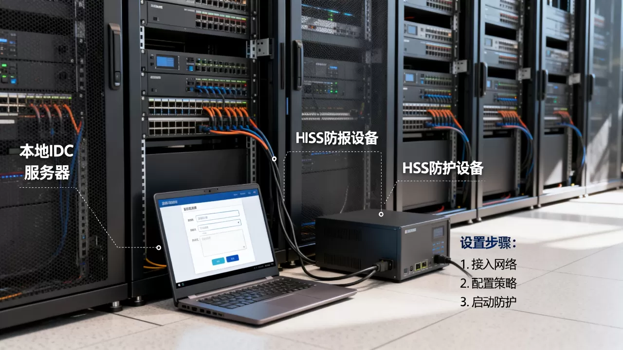 HSS能不能防护本地IDC服务器?,怎么设置? HSS能不能防护本地IDC服务器?,怎么设置?