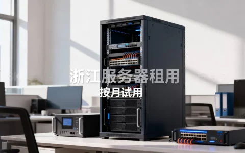 浙江服务器租用支持先按月试用吗？，哪家好？