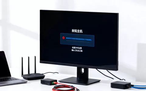 服务器显示未知主机怎么办，是什么原因？
