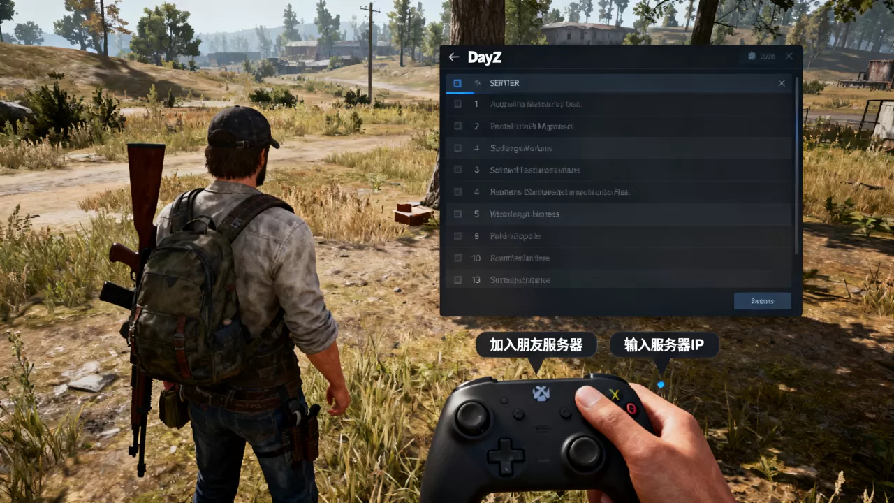 dayz里能和朋友一起在一个服务器吗?,怎么联机 dayz里能和朋友一起在一个服务器吗?,怎么联机
