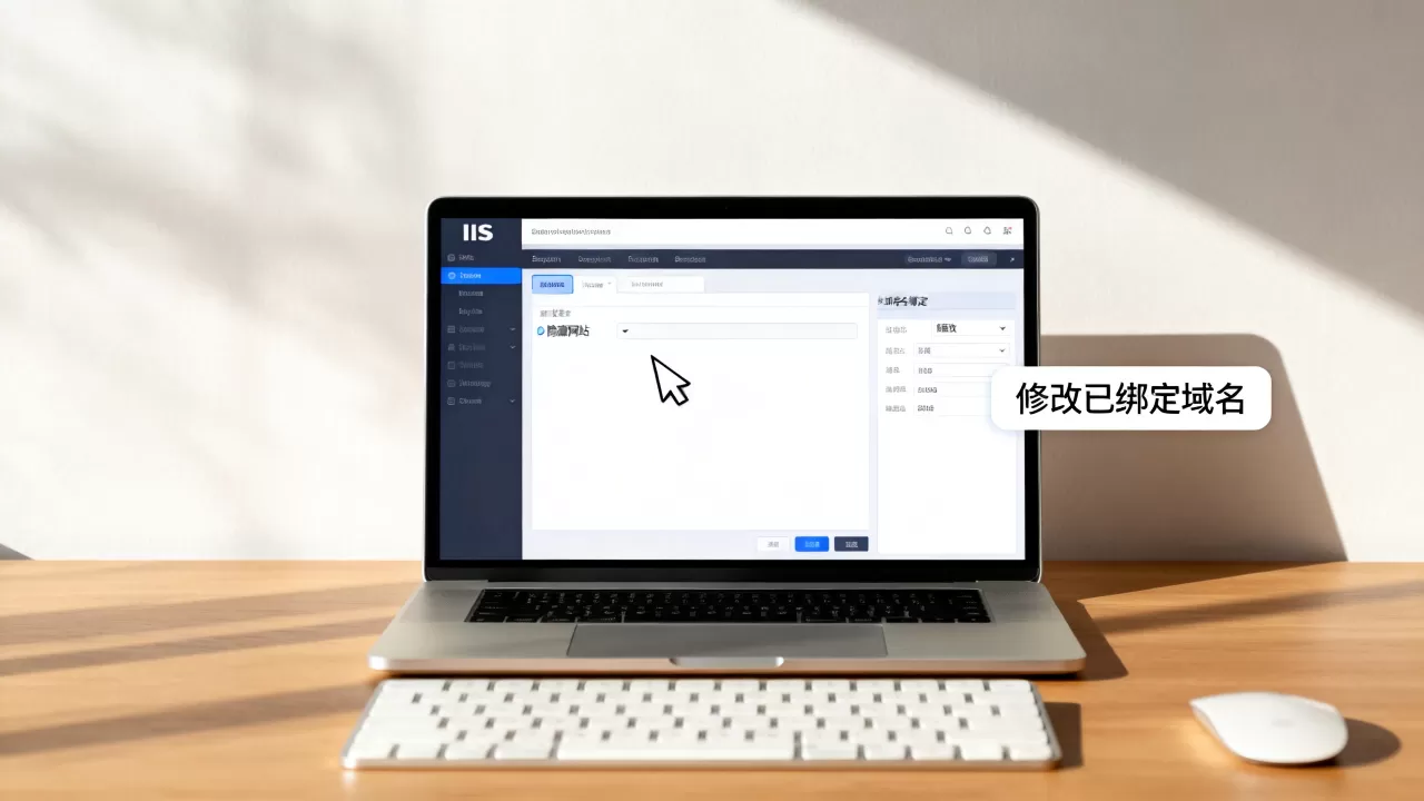如何在IIS服务中隐藏网站并修改已绑定域名,怎么设置? 如何在IIS服务中隐藏网站并修改已绑定域名,怎么设置?