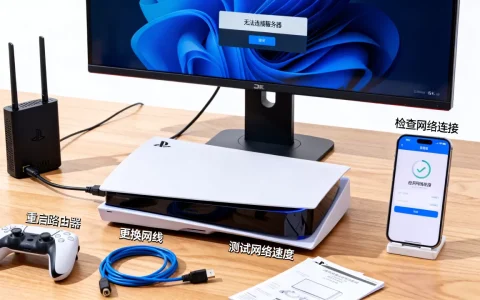 日版ps5为何连不上服务器？，ps5网络连接失败怎么解决