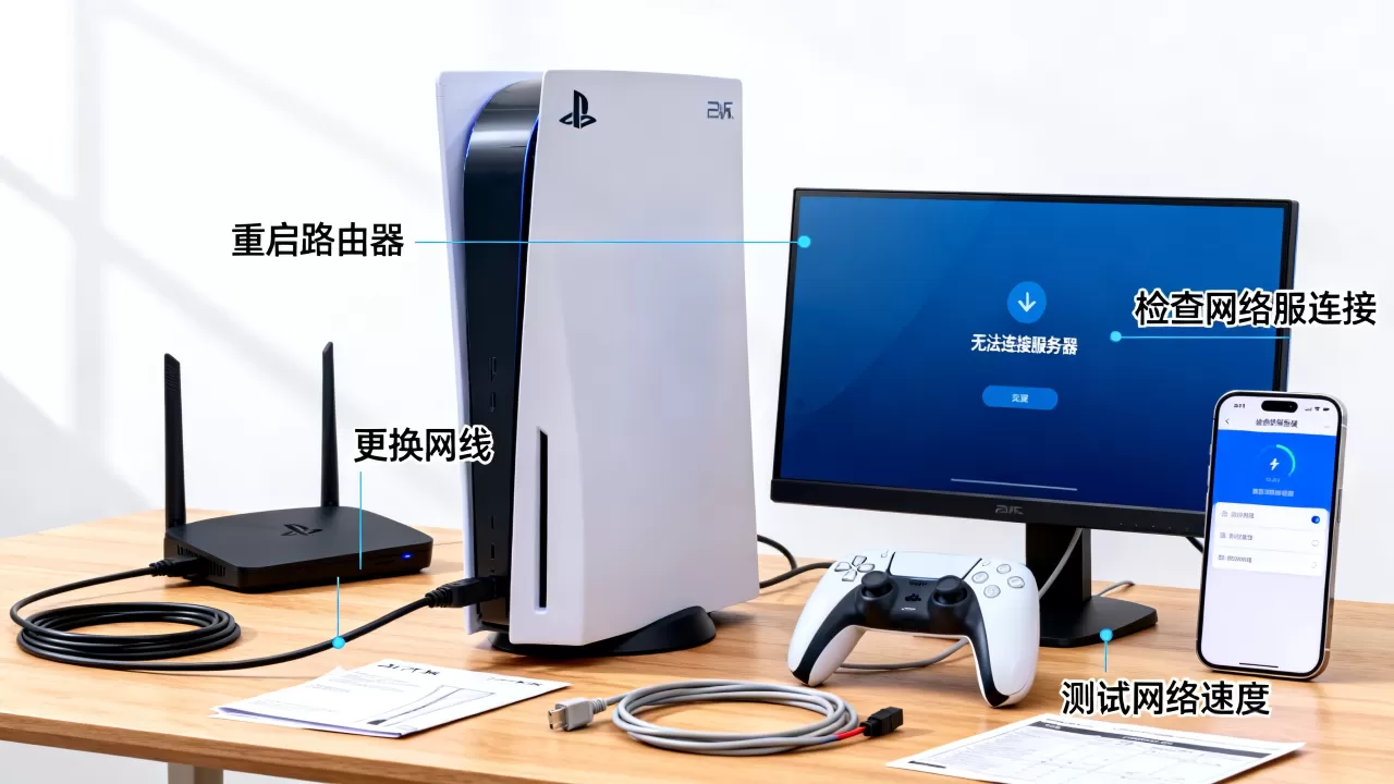 日版ps5为何连不上服务器?,ps5网络连接失败怎么解决 日版ps5为何连不上服务器?,ps5网络连接失败怎么解决
