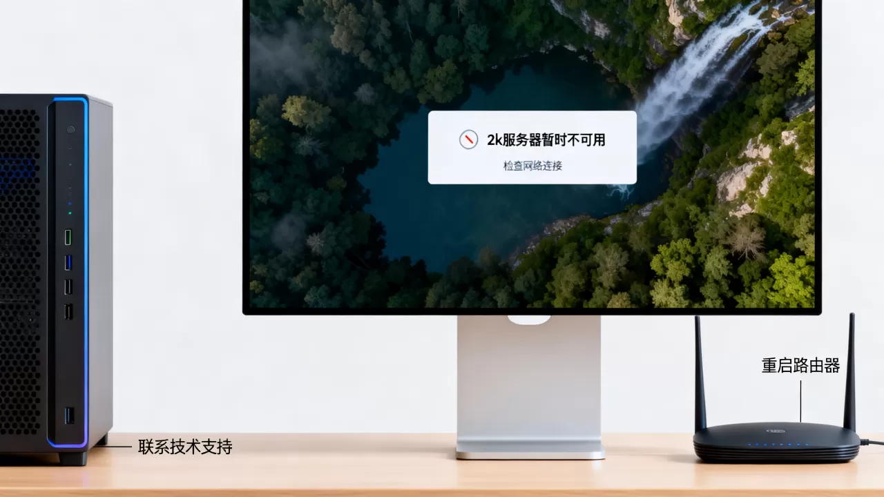 2k服务器暂时不可用是怎么回事,怎么快速解决? 2k服务器暂时不可用是怎么回事,怎么快速解决?