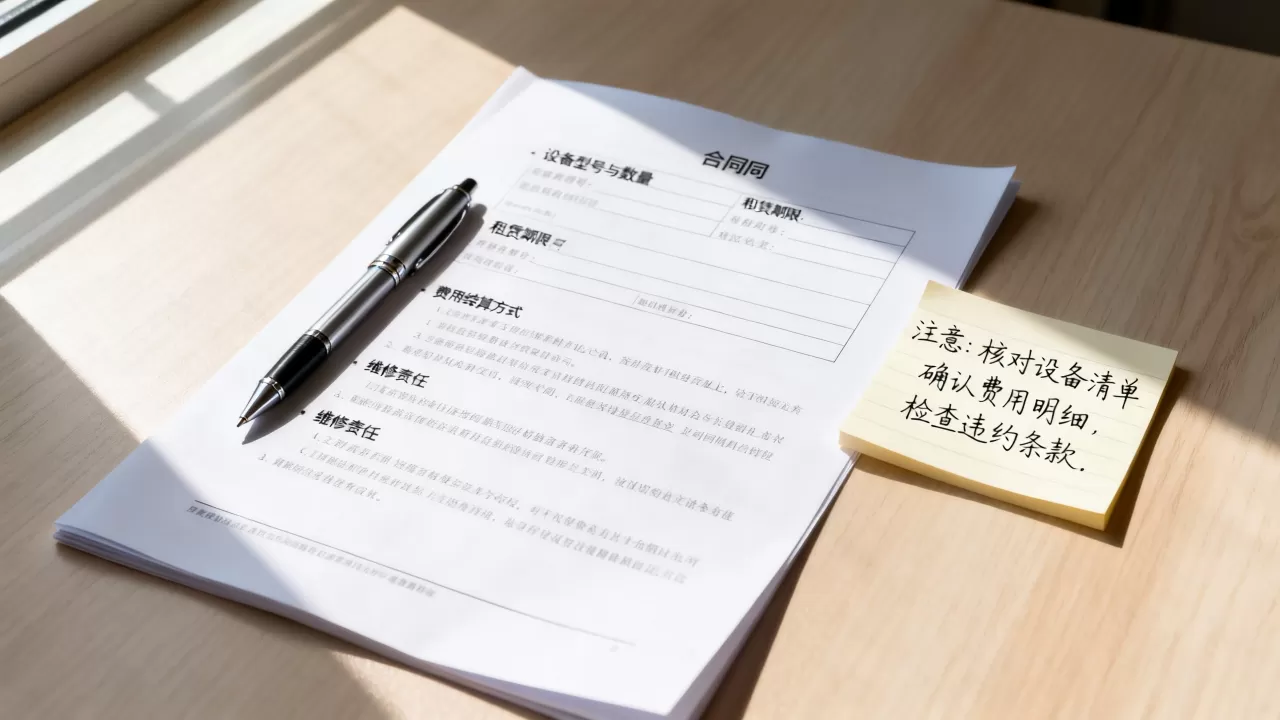 贵阳整机租用签约前要看清哪些合同条款?,注意事项有哪些? 贵阳整机租用签约前要看清哪些合同条款?,注意事项有哪些?