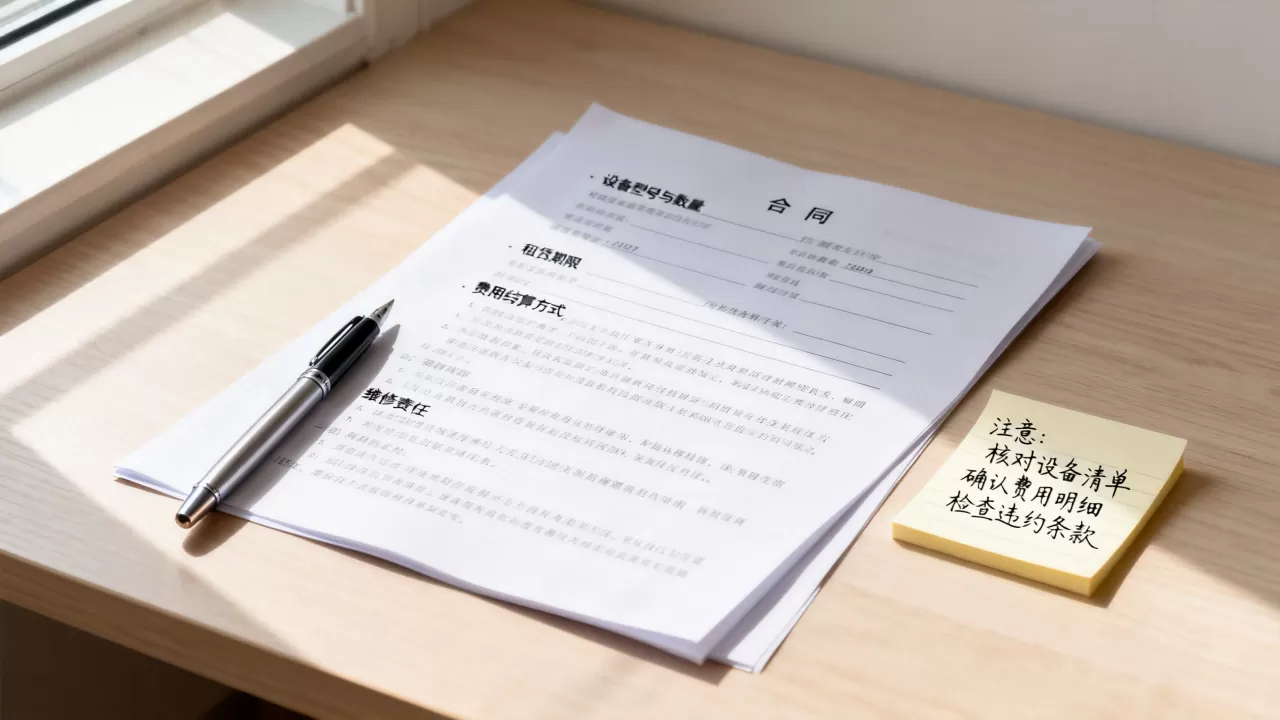 贵阳整机租用签约前要看清哪些合同条款?,注意事项有哪些? 贵阳整机租用签约前要看清哪些合同条款?,注意事项有哪些?