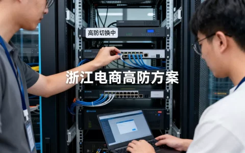浙江电商网站被攻击后如何切换高防？，高防切换方案有哪些？