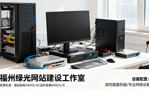 福州绿光网站建设工作室如何创建设备？，怎么收费？