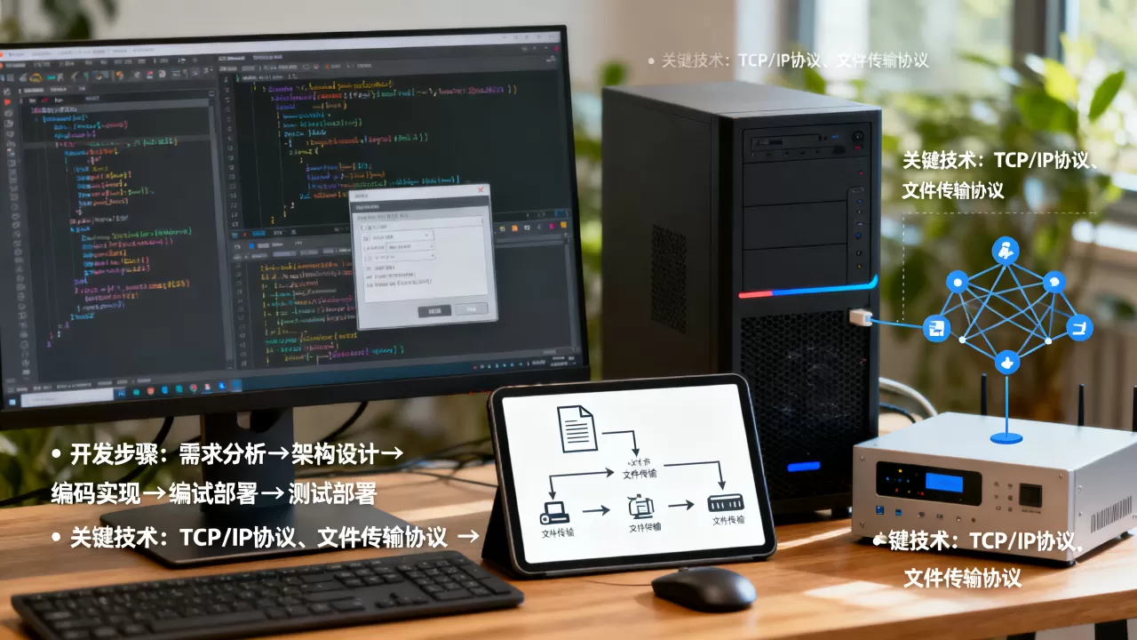 FTP服务器和客户端开发设计如何实现?,开发步骤有哪些? FTP服务器和客户端开发设计如何实现?,开发步骤有哪些?