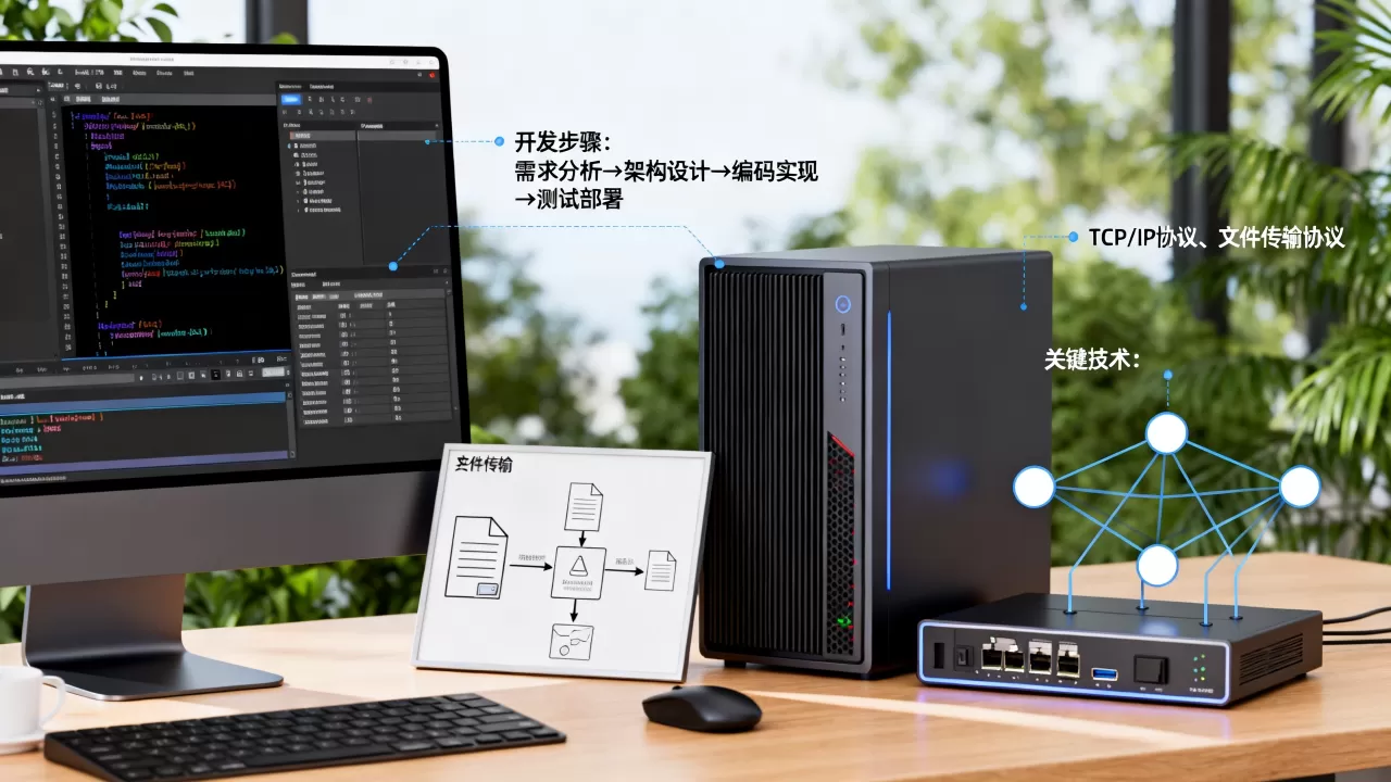 FTP服务器和客户端开发设计如何实现?,开发步骤有哪些? FTP服务器和客户端开发设计如何实现?,开发步骤有哪些?