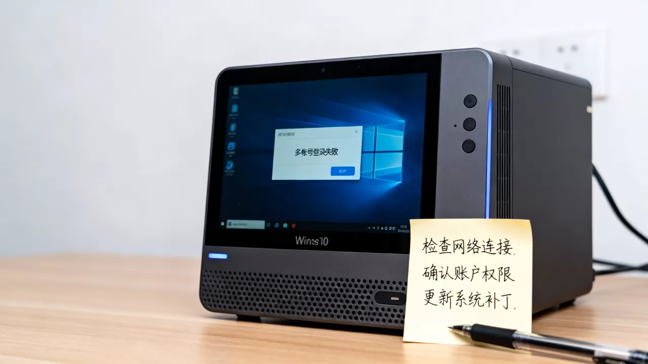 为什么win10系统服务器多帐号登录失败,怎么解决? 为什么win10系统服务器多帐号登录失败,怎么解决?