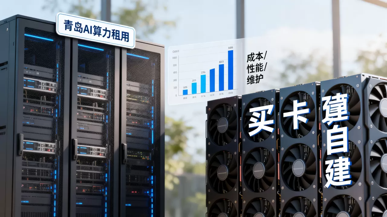 青岛AI算力租用和买卡自建哪个更划算,怎么选? 青岛AI算力租用和买卡自建哪个更划算,怎么选?