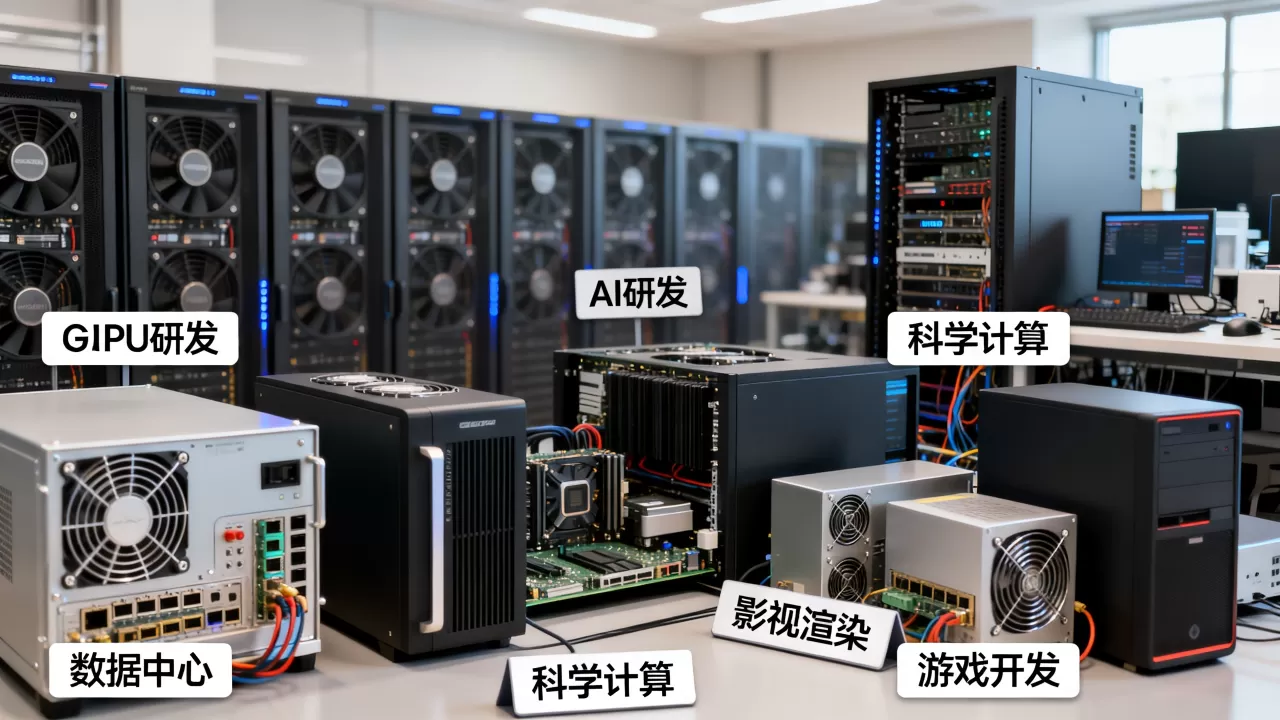 gpu服务器主要用在哪些行业 gpu服务器主要用在哪些行业