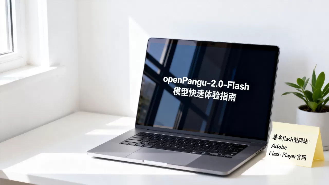如何快速体验openPangu-2.0-Flash模型,什么是flash型的著名网站? 如何快速体验openPangu-2.0-Flash模型,什么是flash型的著名网站?