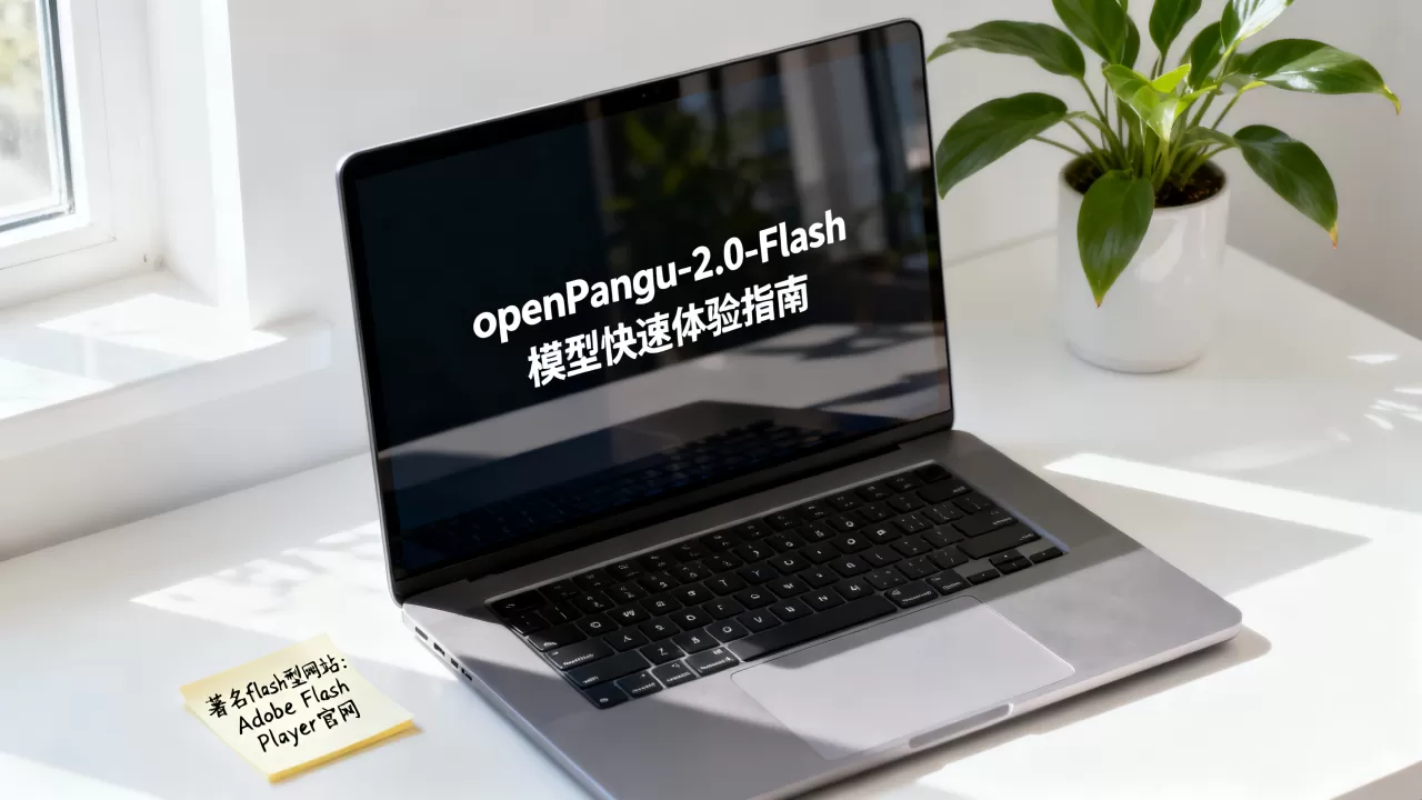 如何快速体验openPangu-2.0-Flash模型,什么是flash型的著名网站? 如何快速体验openPangu-2.0-Flash模型,什么是flash型的著名网站?