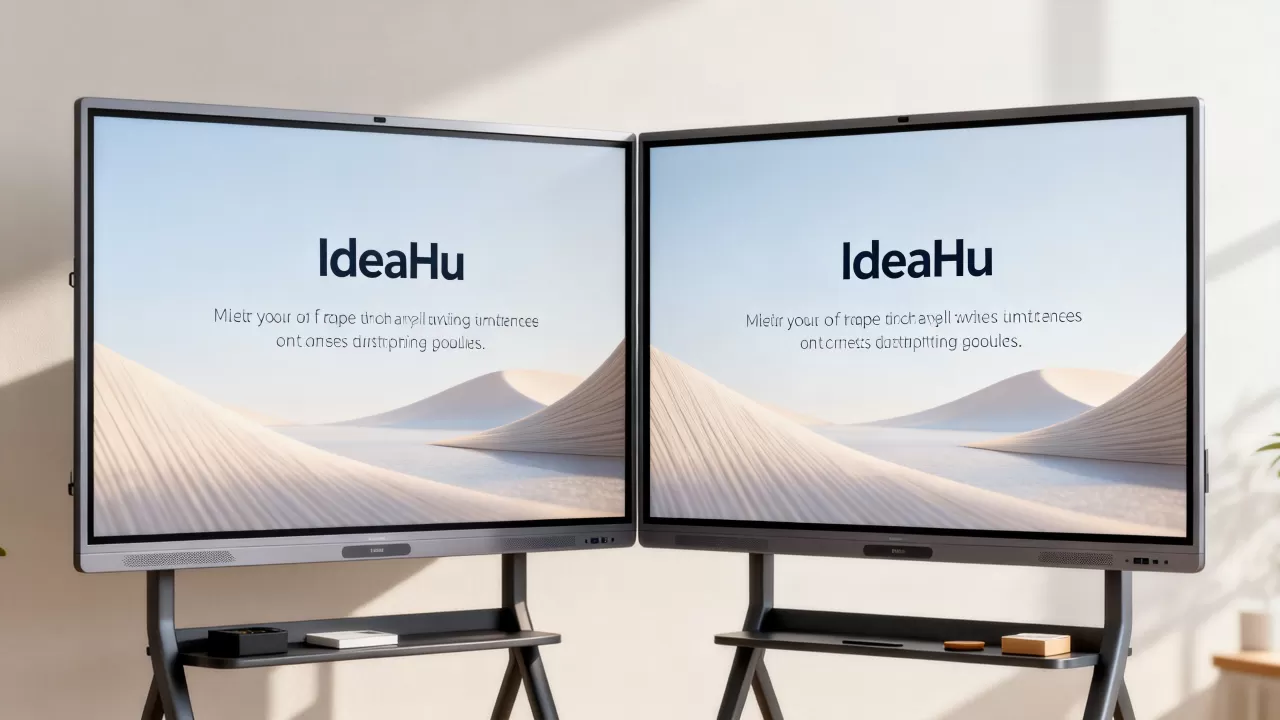 IdeaHub 屏幕_双屏显示 IdeaHub 屏幕_双屏显示