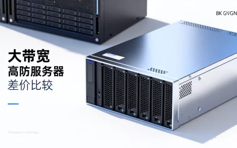 青岛大带宽和高防服务器差价怎么比较