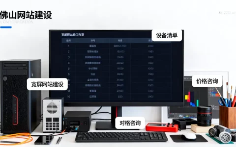 佛山宽屏网站建设创建设备需要多少钱，哪家好？
