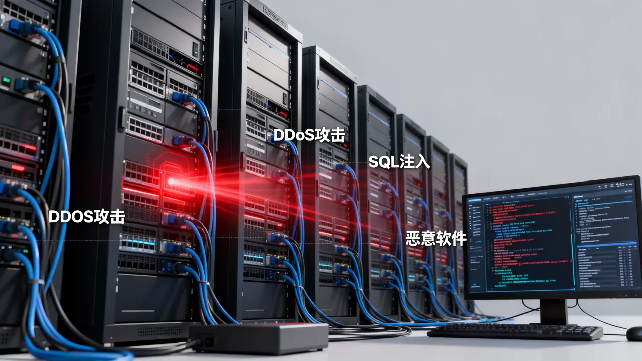 服务器最常见的网络攻击有哪些 服务器最常见的网络攻击有哪些