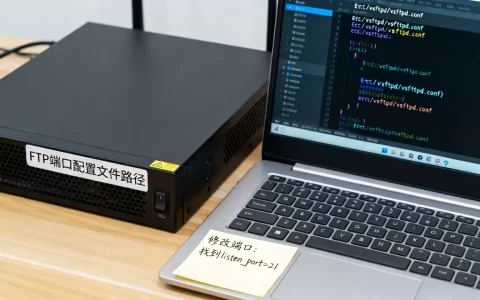 FTP服务器端口用哪个文件，在哪里修改端口配置