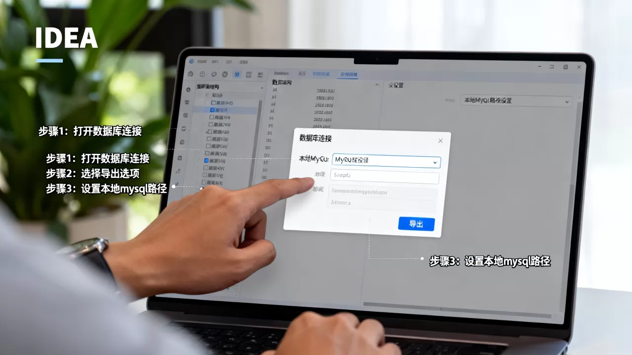 如何在IDEA中导出数据库到本地mysql,步骤是什么? 如何在IDEA中导出数据库到本地mysql,步骤是什么?