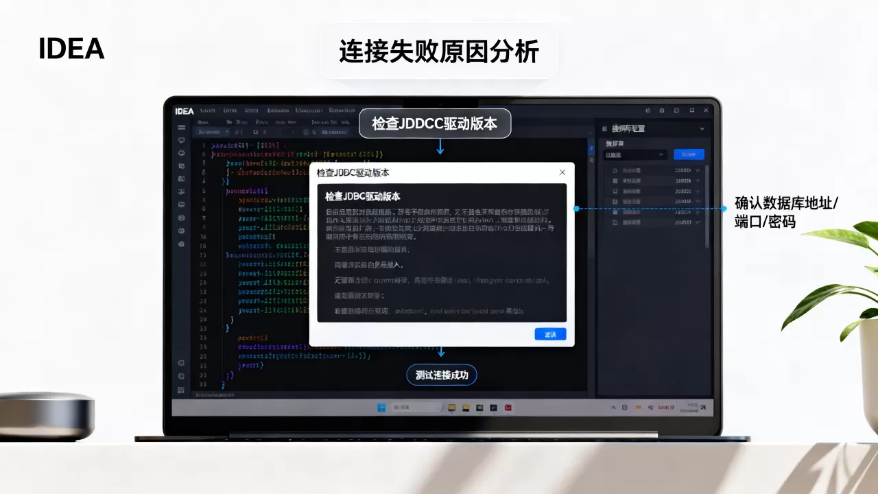 IDEA下MySQL数据库为什么连接失败,怎么解决 IDEA下MySQL数据库为什么连接失败,怎么解决