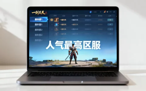 一剑灭天有哪些服务器，哪个区服人气最高？