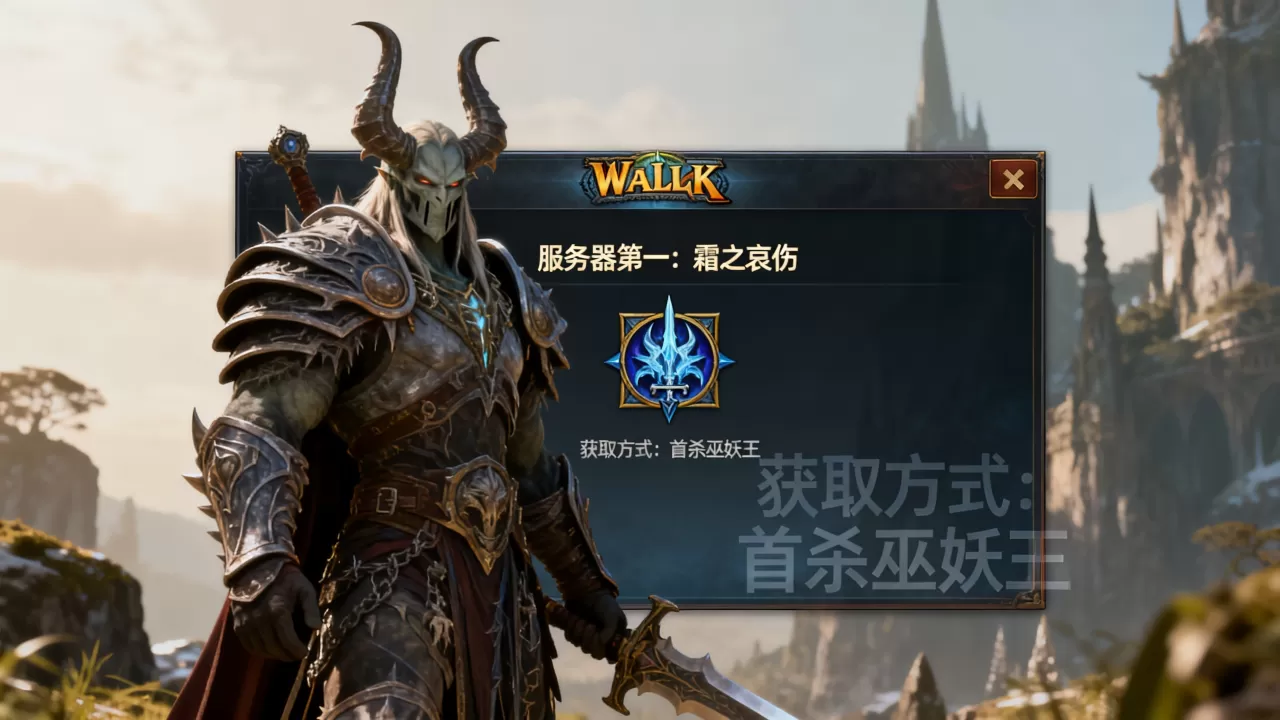 WLK有哪些服务器第一的成就,怎么获得? WLK有哪些服务器第一的成就,怎么获得?