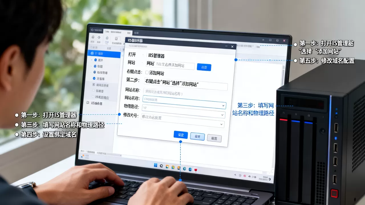 IIS服务器如何添加网站并修改域名?操作步骤有哪些? IIS服务器如何添加网站并修改域名?操作步骤有哪些?