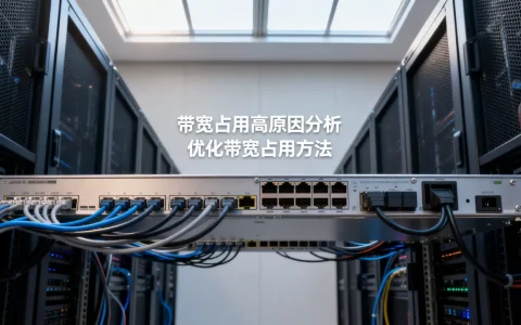 云服务器带宽占用高到底怎么办，是什么原因？