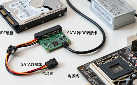 IDE硬盘怎么连接到电脑，需要什么转接头