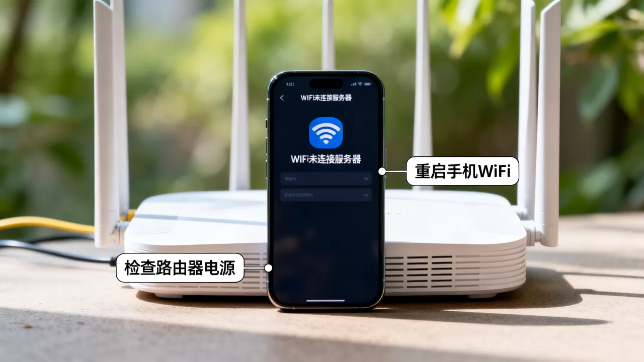 手机WiFi显示未连接服务器怎么回事,怎么解决? 手机WiFi显示未连接服务器怎么回事,怎么解决?