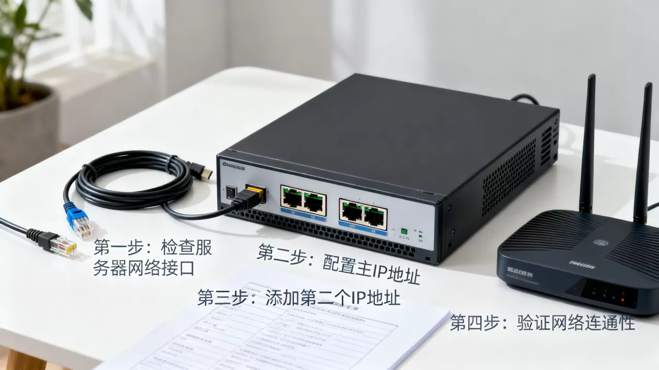 一台服务器两个内网ip如何配置?,具体步骤是什么? 一台服务器两个内网ip如何配置?,具体步骤是什么?