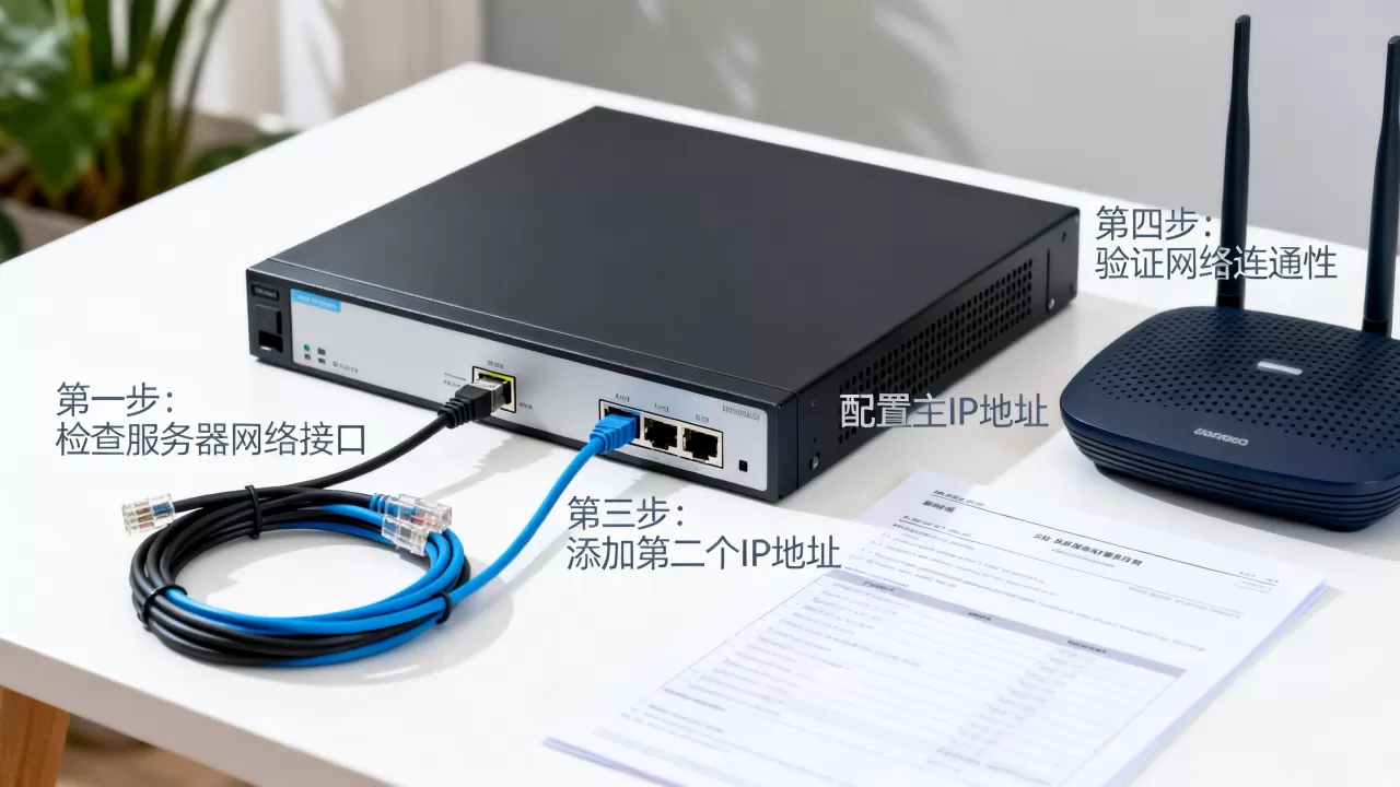 一台服务器两个内网ip如何配置?,具体步骤是什么? 一台服务器两个内网ip如何配置?,具体步骤是什么?