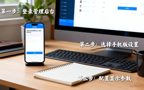 如何设置分类信息网站手机版，手机网站怎么设置？