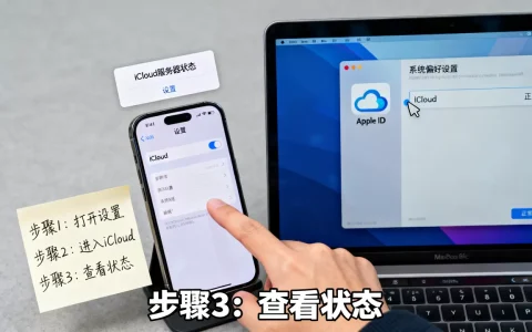 检查icloud服务器状态的方法有哪些