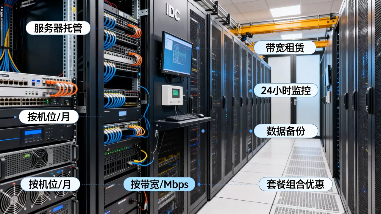 IDC机房租用的产品功能有哪些?,怎么收费 IDC机房租用的产品功能有哪些?,怎么收费