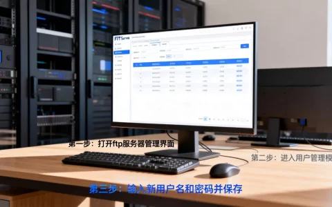 ftp服务器怎么创建用户名和密码，具体操作步骤是什么？