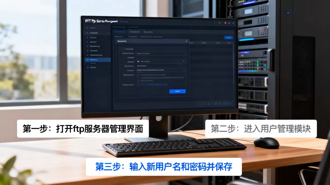 ftp服务器怎么创建用户名和密码,具体操作步骤是什么? ftp服务器怎么创建用户名和密码,具体操作步骤是什么?